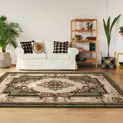 United "Sariah Rectangle Rug, 2'7"" x 4'2"", Deep Sage"