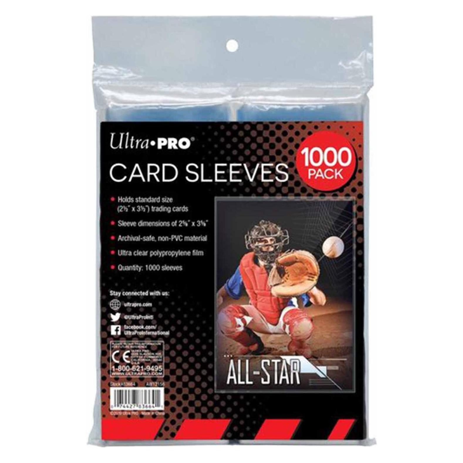 Ultra Pro Platinum Card Deck Protectors (1'000 pro pack) (074427836641)
