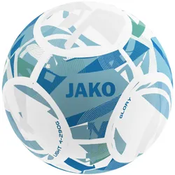 Jako Lightball Glory | Fussball weiß/lightblue/JAKO blau, 290g 4