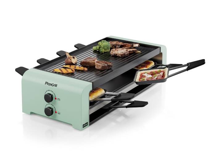 STÖCKLI Raclette 8 8 Personen , grün (mint, schwarz), Raclettes, Raclette