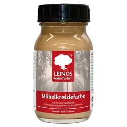 Leinos Möbelkreidefarbe 637 Savanne - 0,1 l Glas