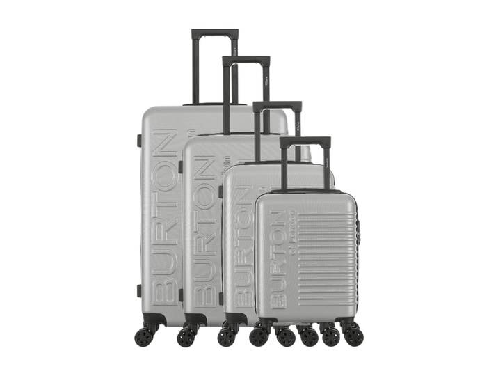 BURTON Set de 4 valises Oxford argent