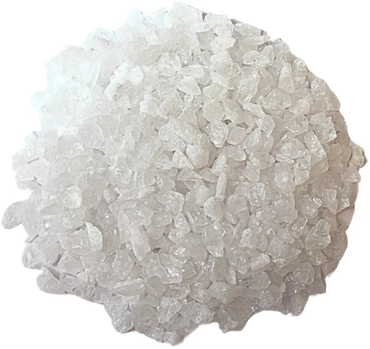 Bergkristal split 500 g ruwe brokjes