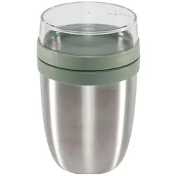 Mepal isoleer lunchpot Ellipse, Lunchbox, Grün, Transparent, Grau
