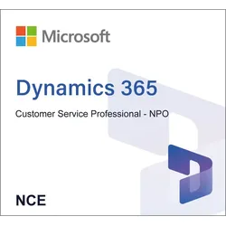 Microsoft Dynamics 365 Customer Service Professional - NPO (NCE)