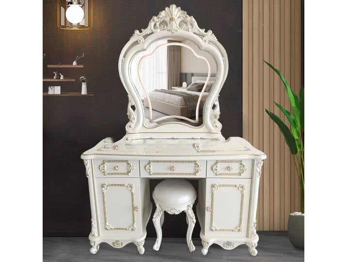 Table de vanité de luxe élégante, gain de place, commodes esthétiques Vintage Premium, rangement, meubles de salon modernes pour chambre à coucher