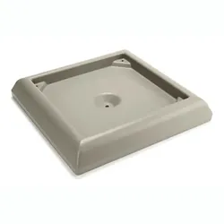 Beschwerter Sockel Rubbermaid Beige für Rubbermaid Ranger