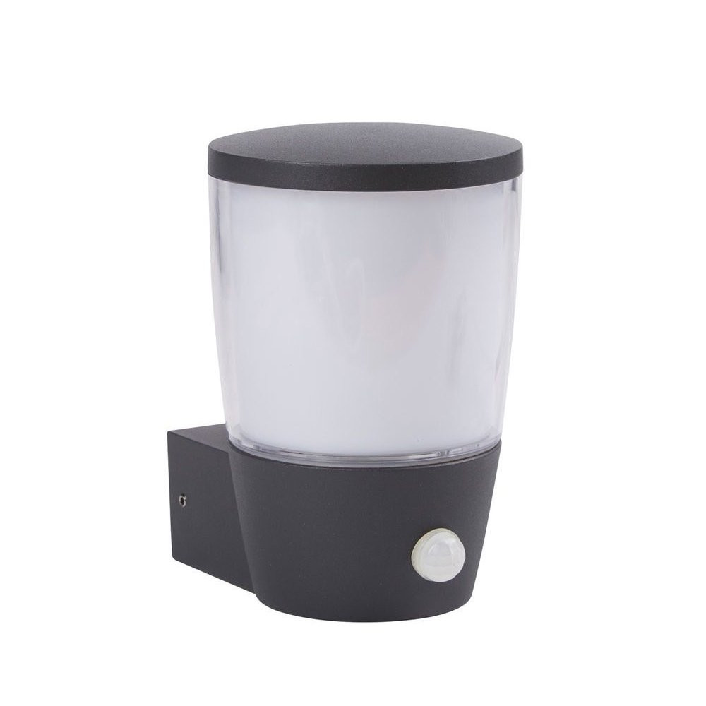 Muurlamp Tucson Searchlight met bewegingssensor - Grijs