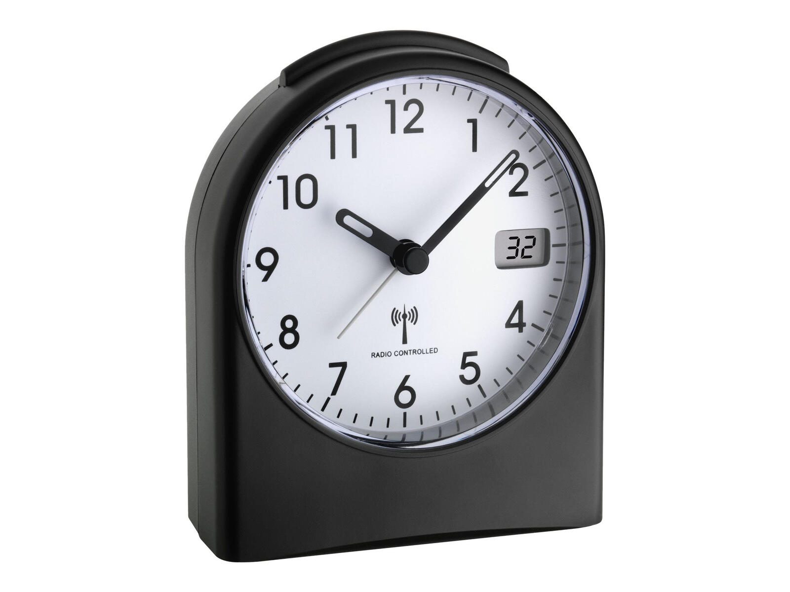 TFA® Funkwecker 98.1040.01 schwarz