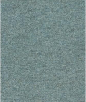 Chesapeake Tansy Teal Distressed Wallpaper