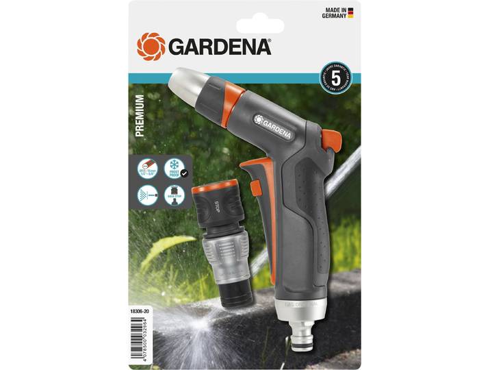 GARDENA Premium Reinigingspistool Set - incl. armaturen