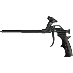 Fischer, Kartuschenpistole + Fettpresse, Schaumpistole Metall PUPM 4 BLACK (Montageschaumpistole)