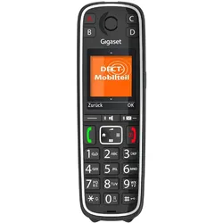 Gigaset E720 HX schwarz, Telefon, Schwarz