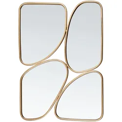 WANDSPIEGEL Gold Metall 70/100 cm Diancey