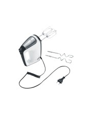 SEVERIN Handmixer 400 W Rostfreier Stahl/Schwarz/Weiß (HM 3830)
