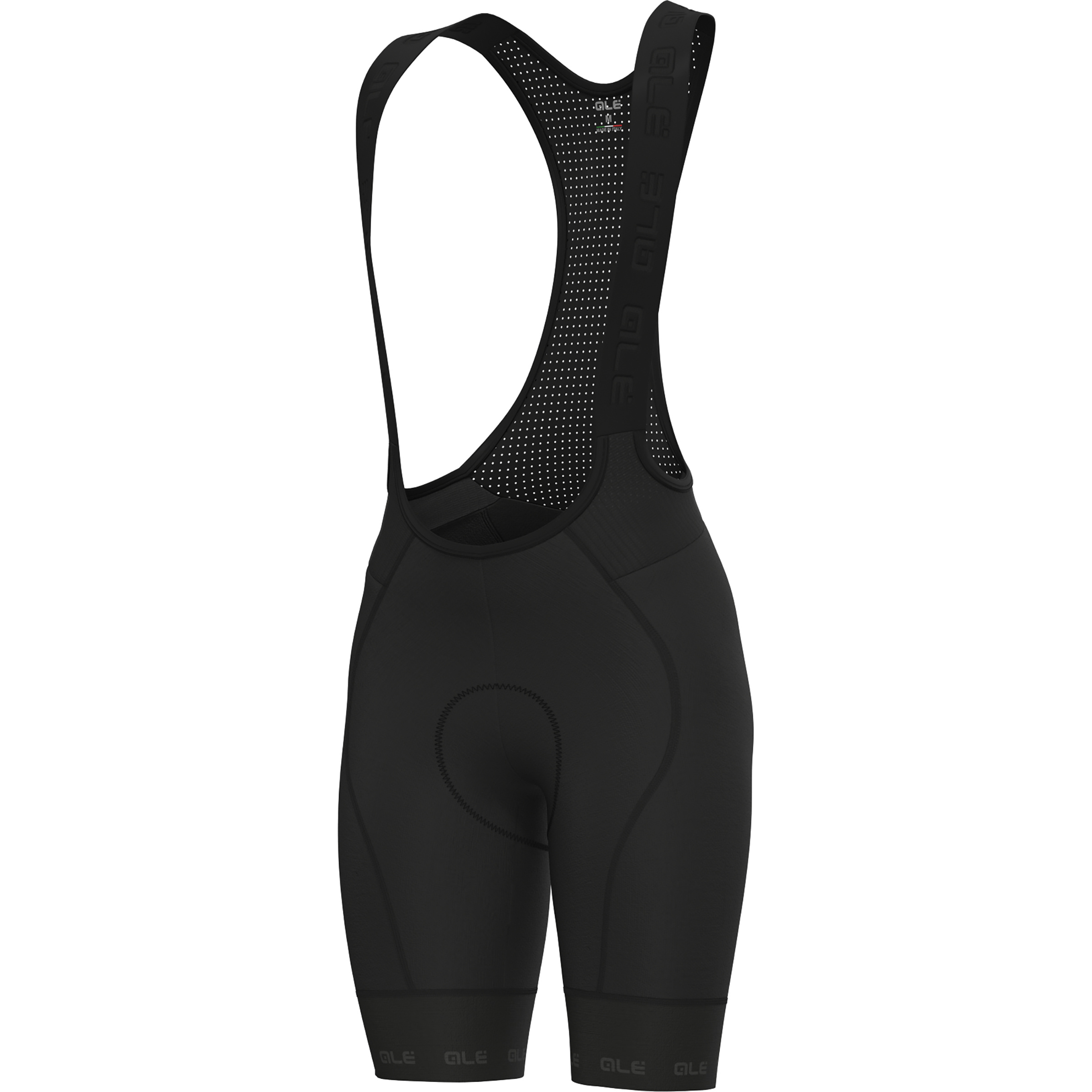 Alé Strada 2.0 Bib kurz Damen Fahrradhose schwarz Größe XXL Rennrad Elastisch