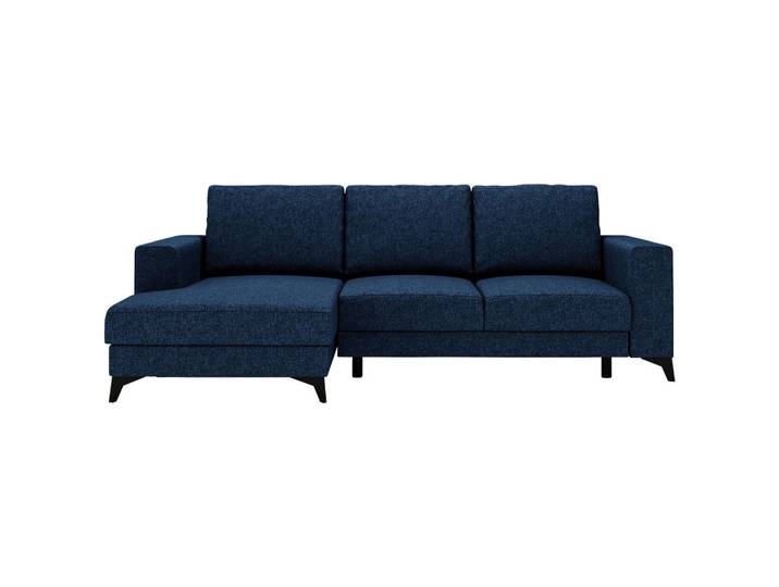 Livetastic Ecksofa, Blau, Metall, 3-Sitzer, Füllung: Schaumstoff, Ottomane links, L-Form, 244x156 cm, Made in EU, Liegefunktion, Wohnzimmer, Sofas & Couches, Wohnlandschaften, Ecksofas