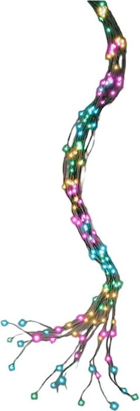 Lumineo Kleurrijke LED-lichtketting voor Kerstmis