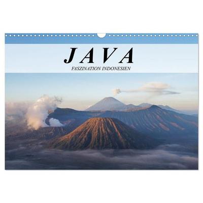 Java - Faszination Indonesien (Wandkalender 2027 DIN A3 quer), CALVENDO Monatskalender