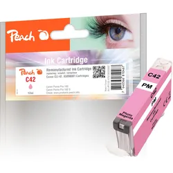 Peach Tintenpatrone foto magenta kompatibel zu Canon CLI-42PM, 6389B001