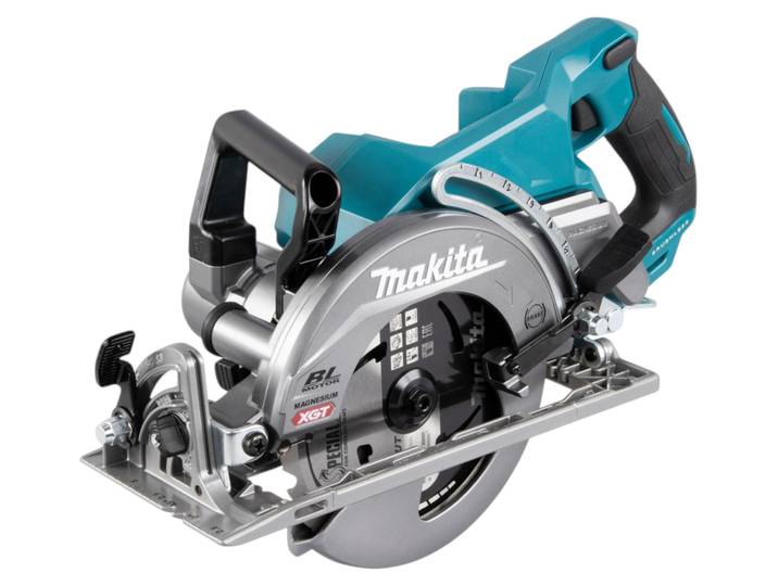 Scie circulaire sans fil à poignée arrière 185 mm 40V max - MAKITA - sans batterie\, ni chargeur - RS001GZ
