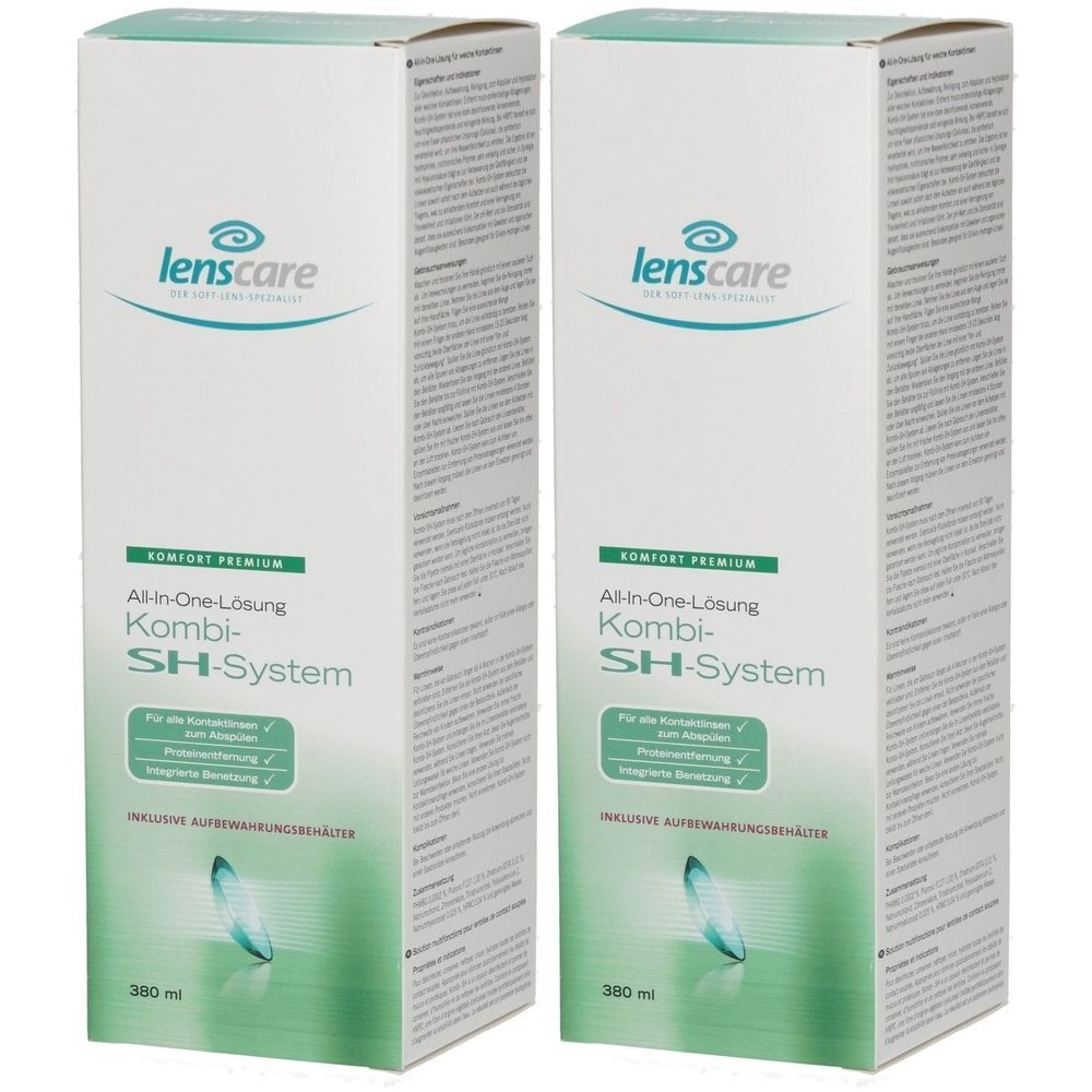 Lenscare Kombi SH Sys+1Beh x2 2x380 ml Lösung