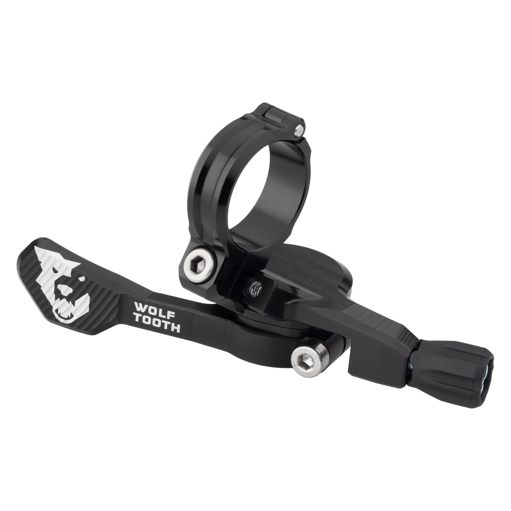 Wolf Tooth ReMote Pro Remote Hebel, 22.2mm, black (REMOTE-PRO-CLMP)