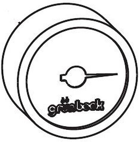 Manomètre Grünbeck 16 bar, G1/8 89930116 16 bar, G1/8B vue arrière