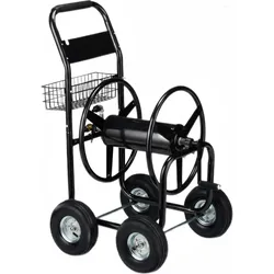 Relaxdays, Gartenschlauch Aufbewahrung, Schlauchwagen (60 m)