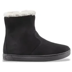 Birkenstock für Frauen/Mädchen. 1017843 Wildlederstiefeletten Lille (Reguläre Passform) schwarz (37), Wohnung, Keine, Lässig, Kinderbekleidu