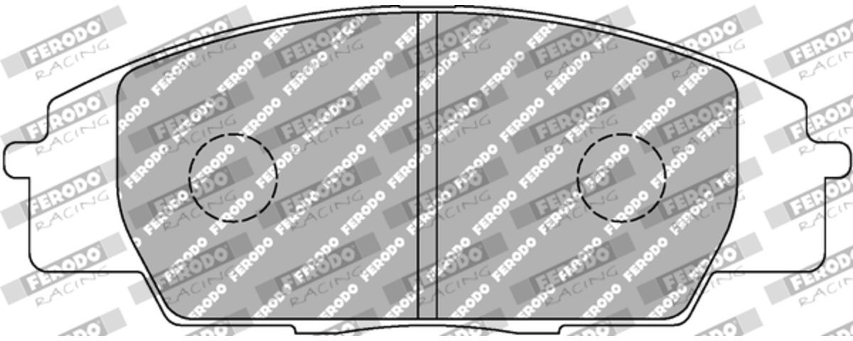 Sportbremsbeläge ohne Straßenzulassung FERODO FCP1444R