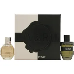 Viktor & Rolf, Beauty Geschenkset, Geschenkset 7ml FlowerBomb EDP + 7ml Spicebomb EDT