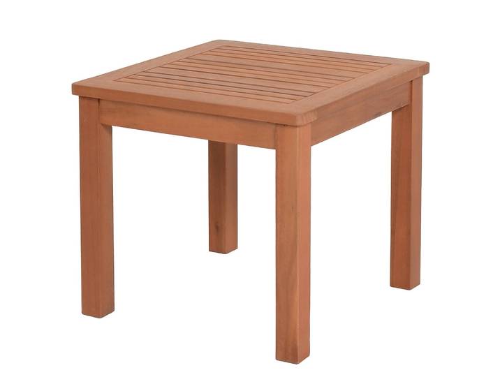 Beistelltisch Tucson Eukalyptus Massiv, geölt 44 x 41 x 44cm Braun
