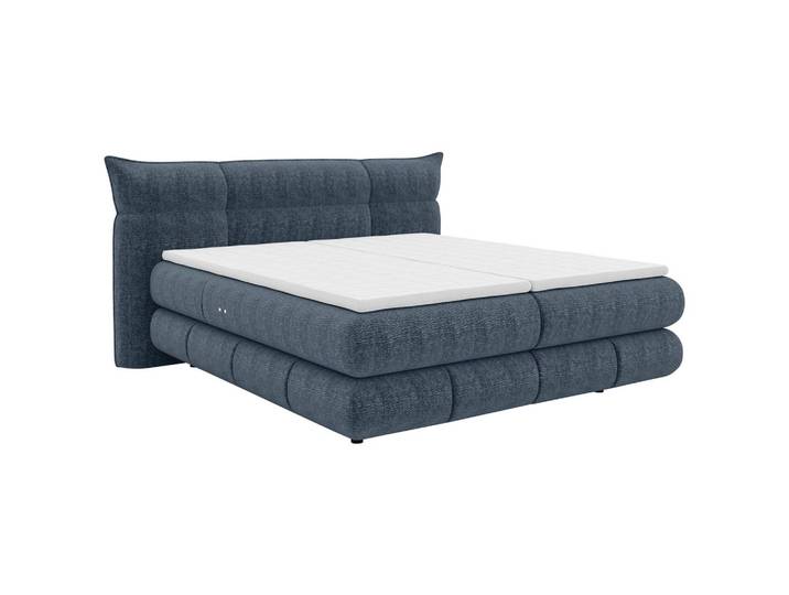 Boxspringbett Auris Graublau ca. 140x200cm