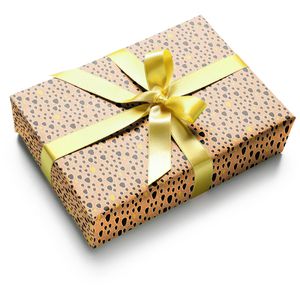 Clairefontaine Geschenkpapier Kraftpapier, 223812C, braun / schwarz, 70cm x 50m