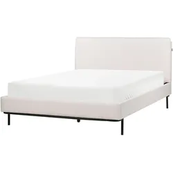 POLSTERBETT mit Lattenrost 140x200 cm Beige Corio