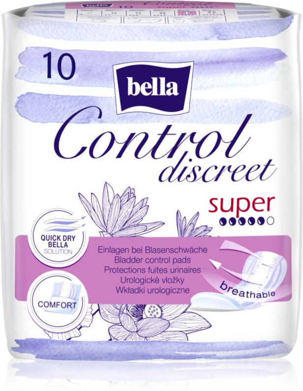 BELLA Control Discreet Super incontinence pads 10 pc
