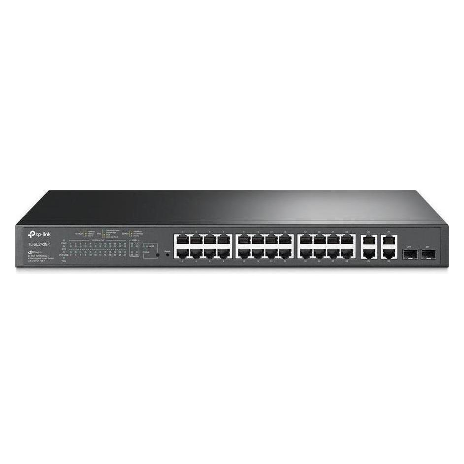 TP-Link SL2428P - TL- JetStream Smart PoE-Switch (24 Ports) (SL2428P)