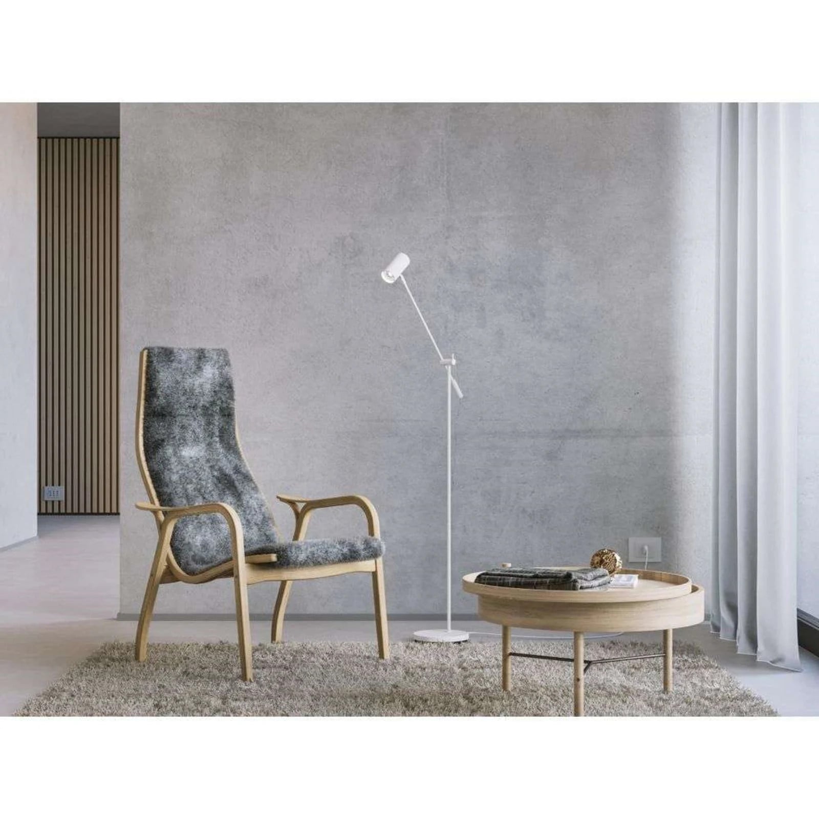 Belid Tyson Vloerlamp White - Metaal