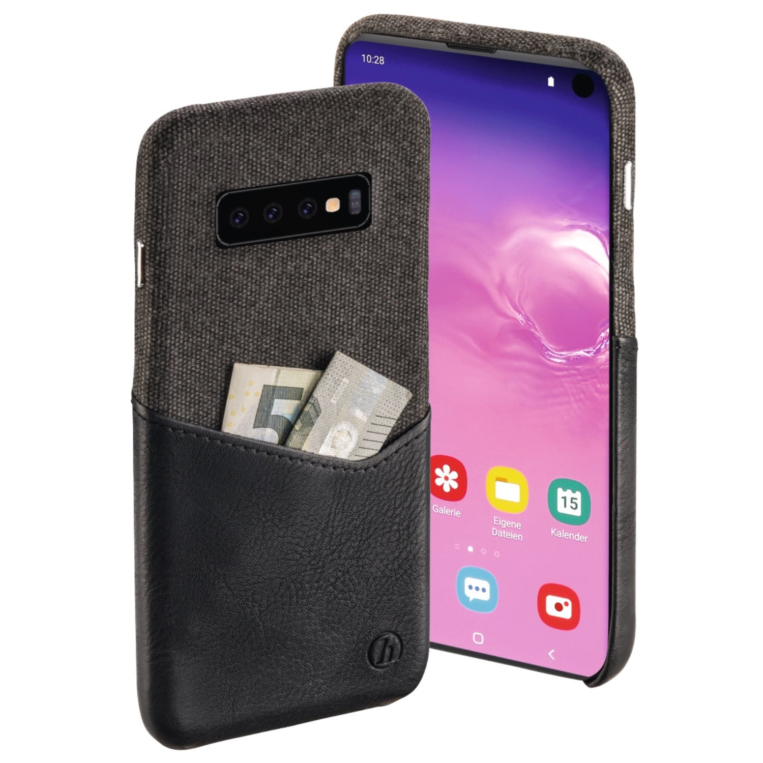 Hama Prime Line Cover Gentle hoesje voor Samsung Galaxy S10, zwart