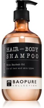 Alda cosmetics Baopure champô cabelo e corpo 475 ml. Baopure
