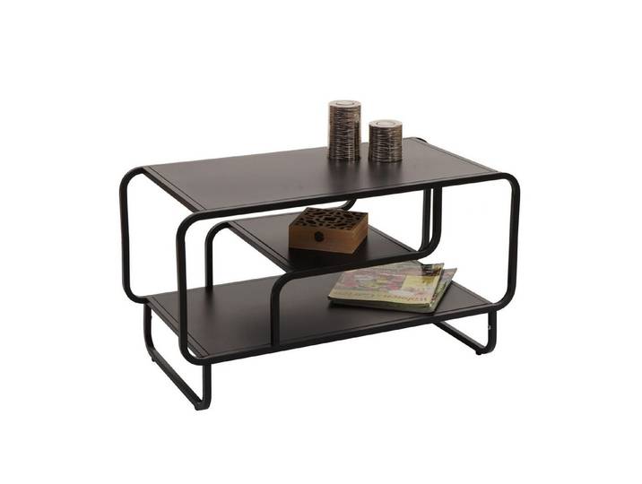 MCW Couchtisch MCW-O49, Modernes Design im Industrial-Look