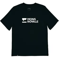 Mons Royale, Damen, Velotrikot, Women's Icon Relaxed Tee (S), Schwarz, S