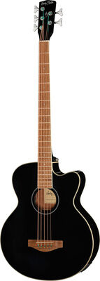 Harley Benton B-35BK Acoustic Bass Series noir haute brillance