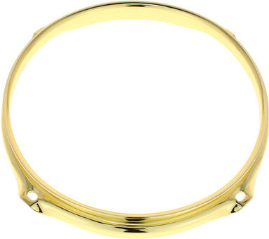 Millenium "8" 4-Hole Steel Hoop Brass" Messing
