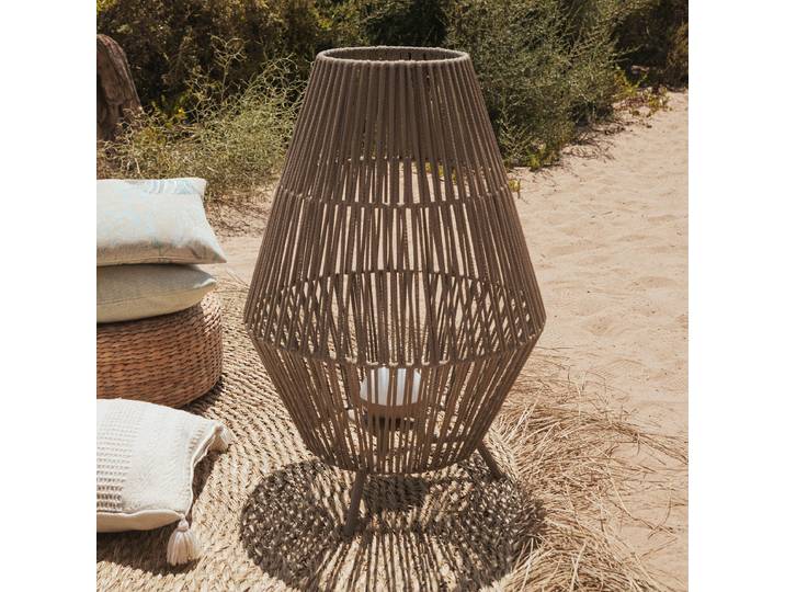 Borne lumineuse Conta 72cm Gris/Gris