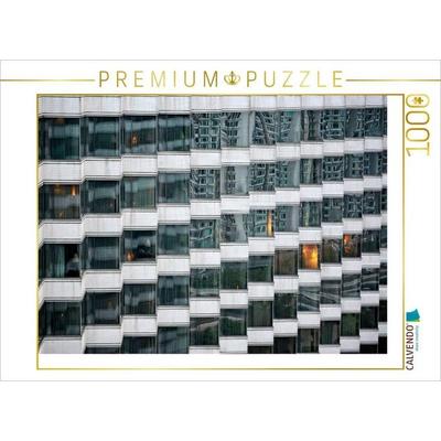 CALVENDO Puzzle Hong Kong; Harbour Plaza | 1000 Teile Lege-Größe 64x48cm Foto-Puzzle für glückliche Stunden