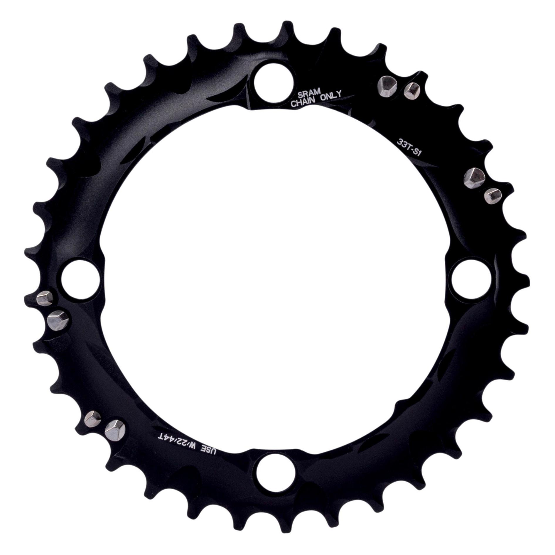Sram Cring Mtb 33t S1 104 Al5 Btblk (33) (11.6215.188.290)