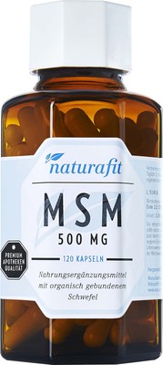 NaturaFit GmbH NATURAFIT MSM 500 mg Kapseln 84 g 12516192