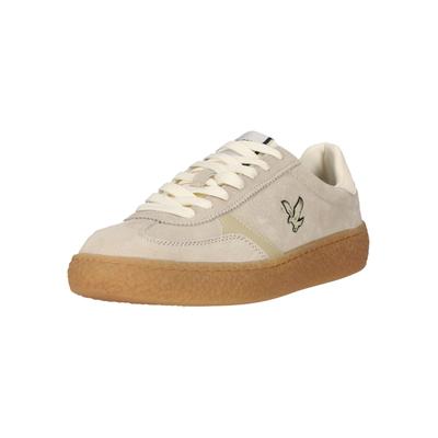 Sneaker LYLE & SCOTT "Duncan", Herren, Gr. 46, beige, Leder, Schuhe Sneaker, mit geformter, hochelastischer Innensohle